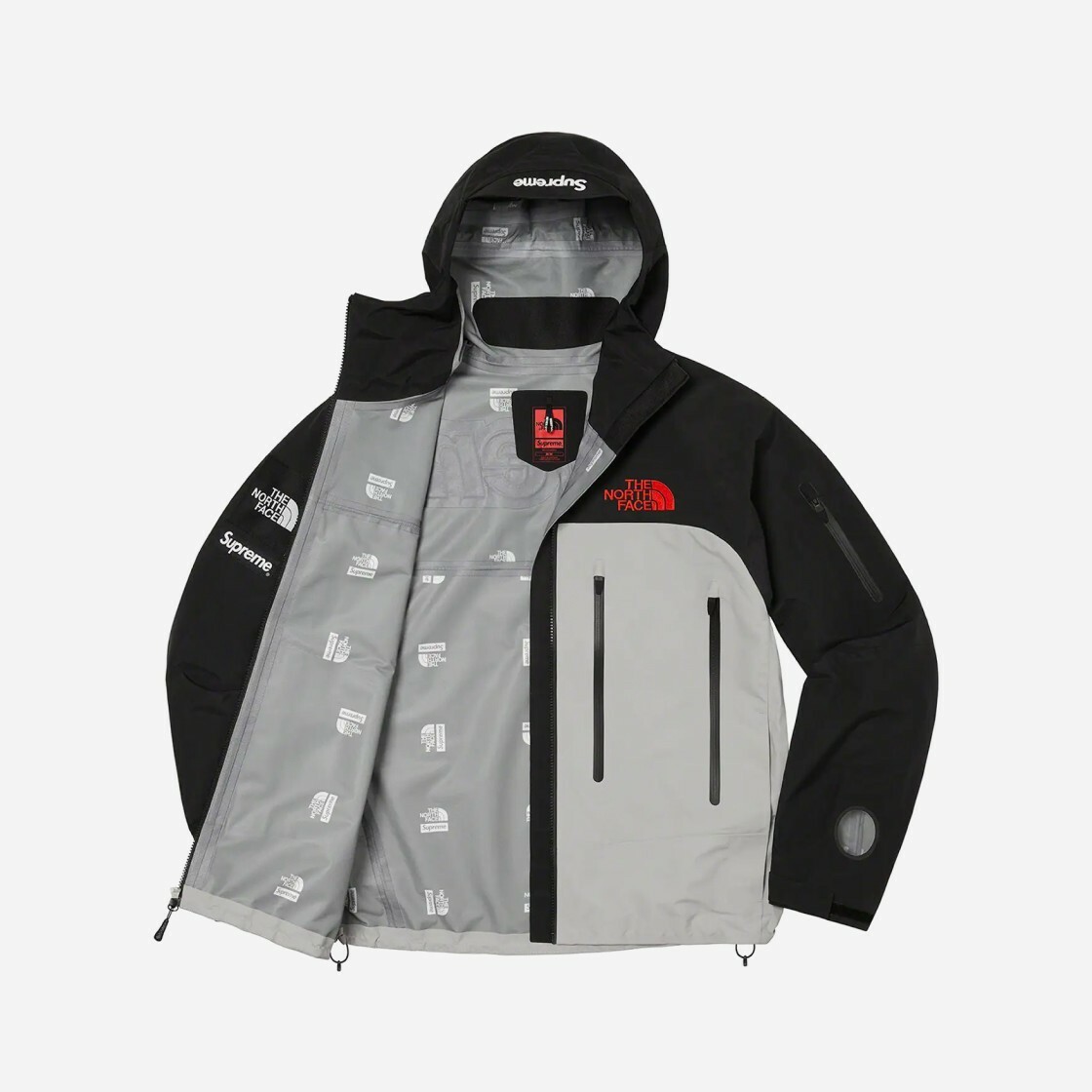 Supreme x TNF Taped Seam Shell Jacket 衝鋒衣男女款工裝潮流