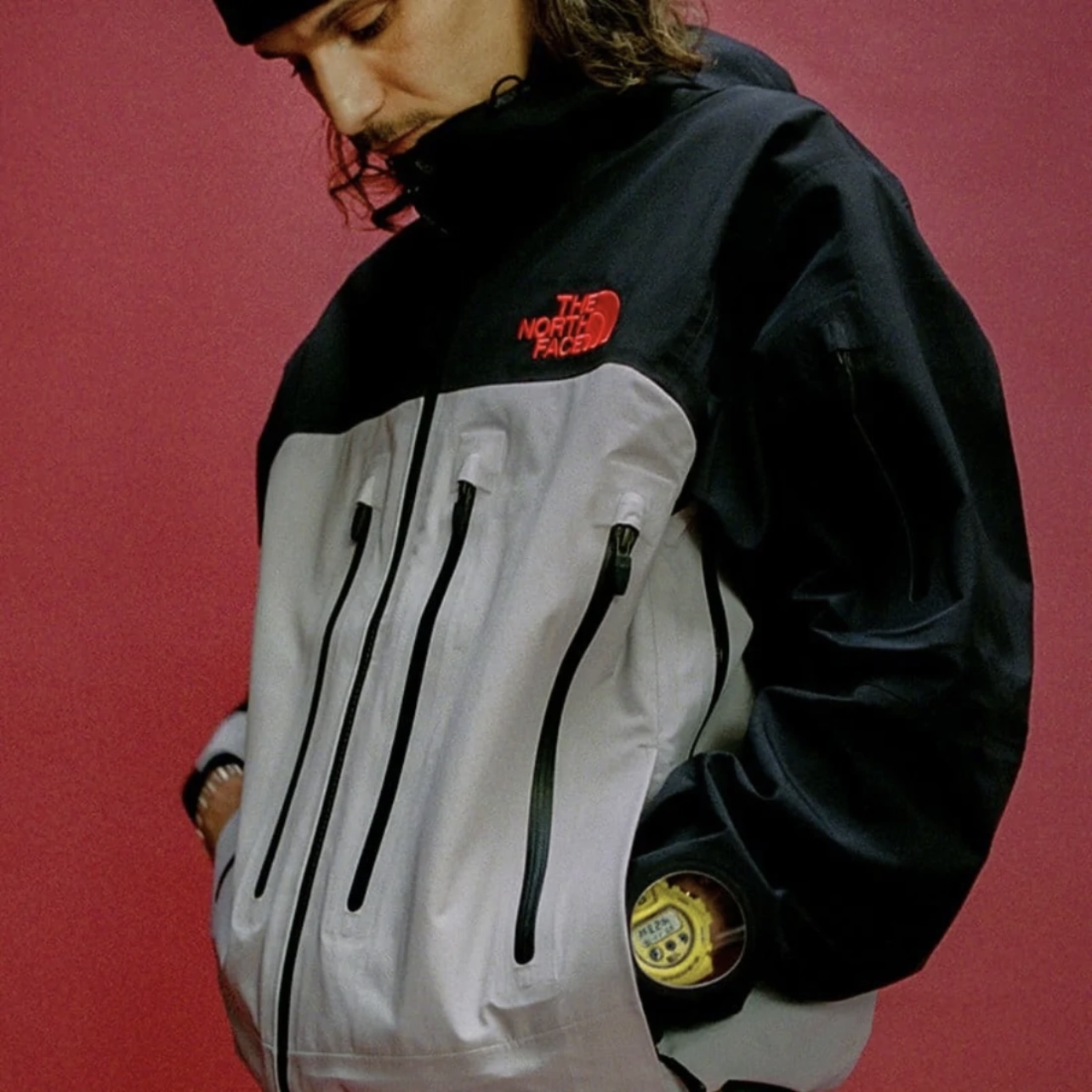 Supreme x TNF Taped Seam Shell Jacket 衝鋒衣男女款工裝潮流