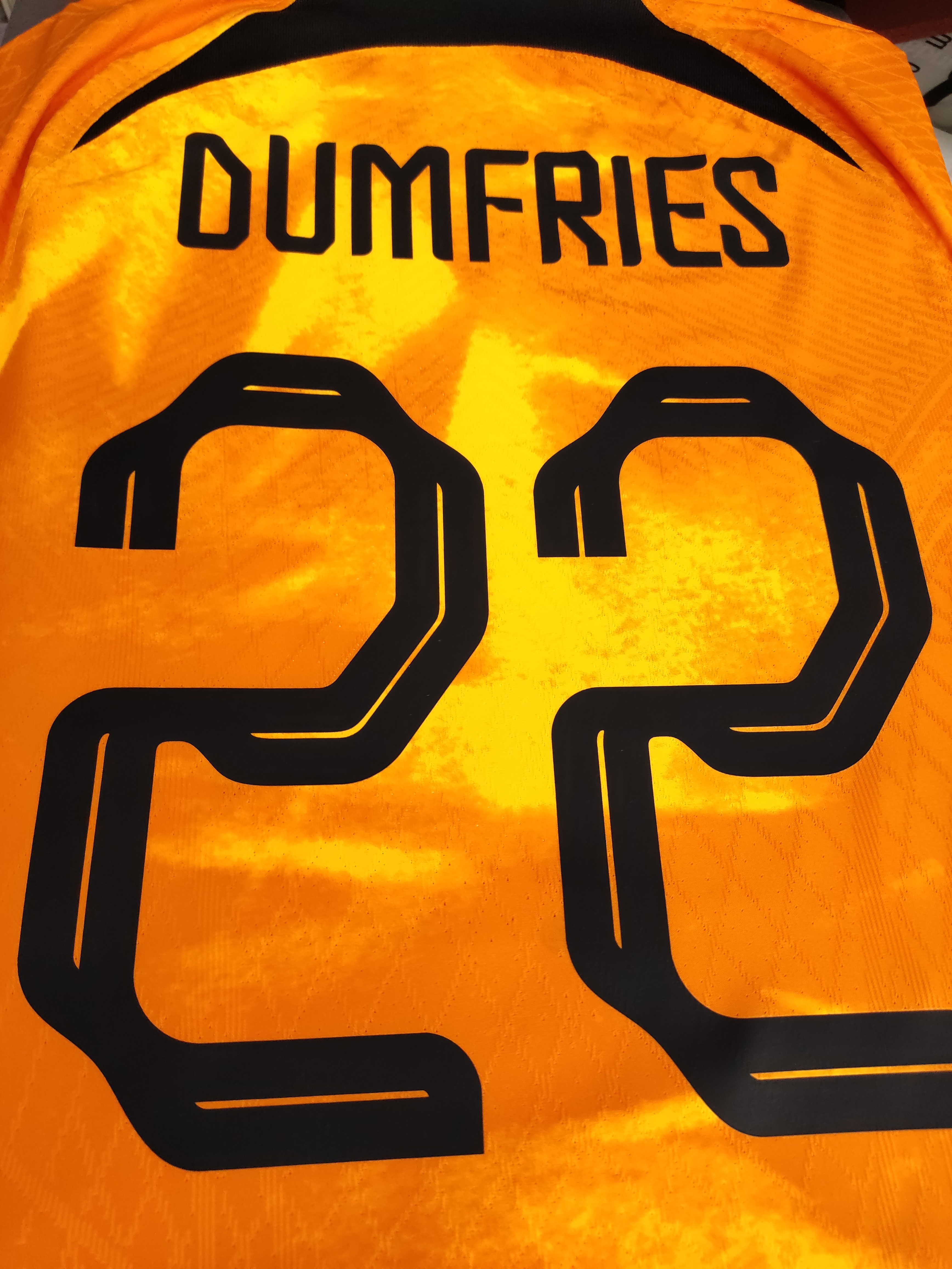 2022世界杯荷蘭國家隊主場球迷版球衣