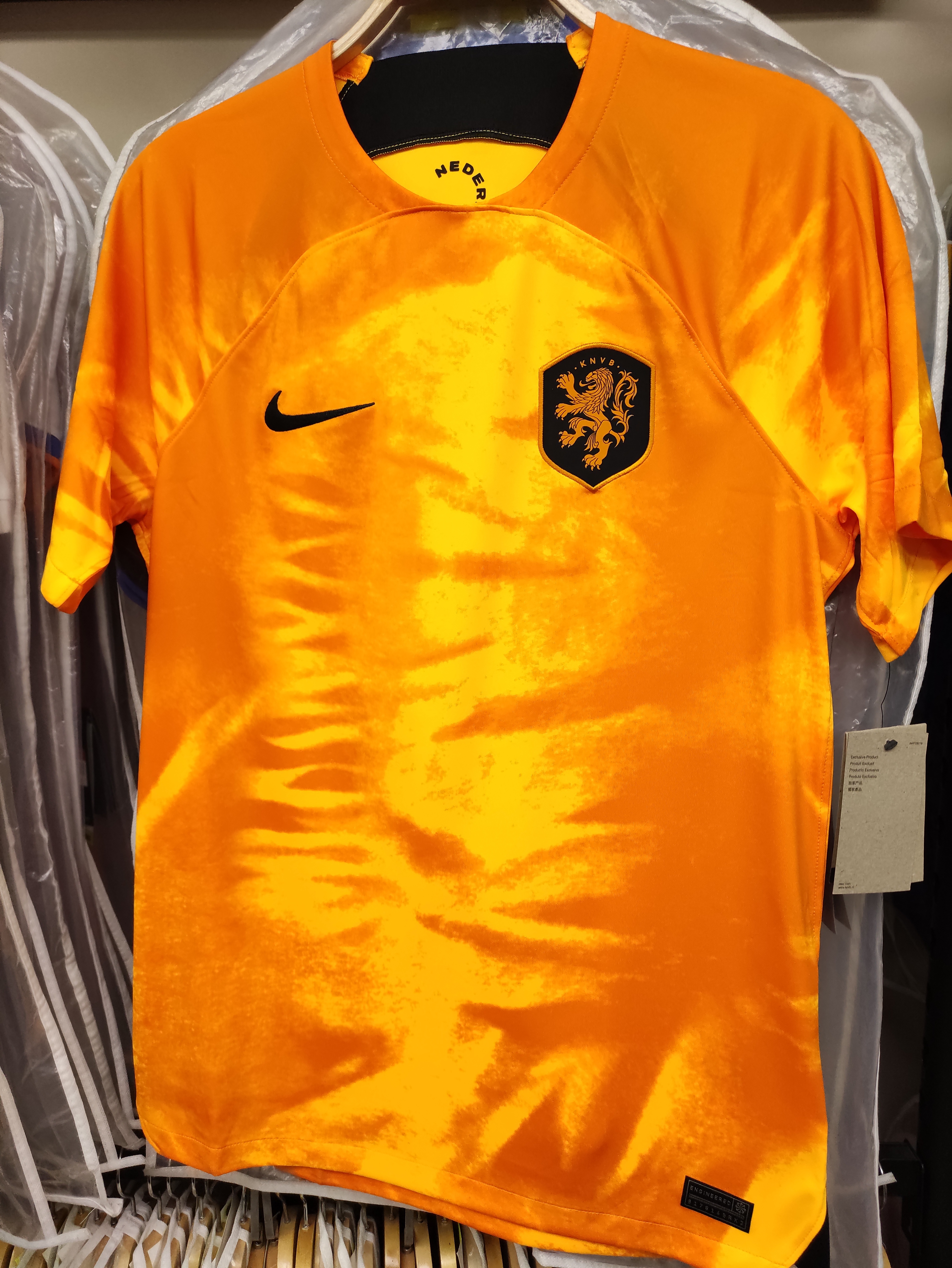 2022世界杯荷蘭國家隊主場球迷版球衣