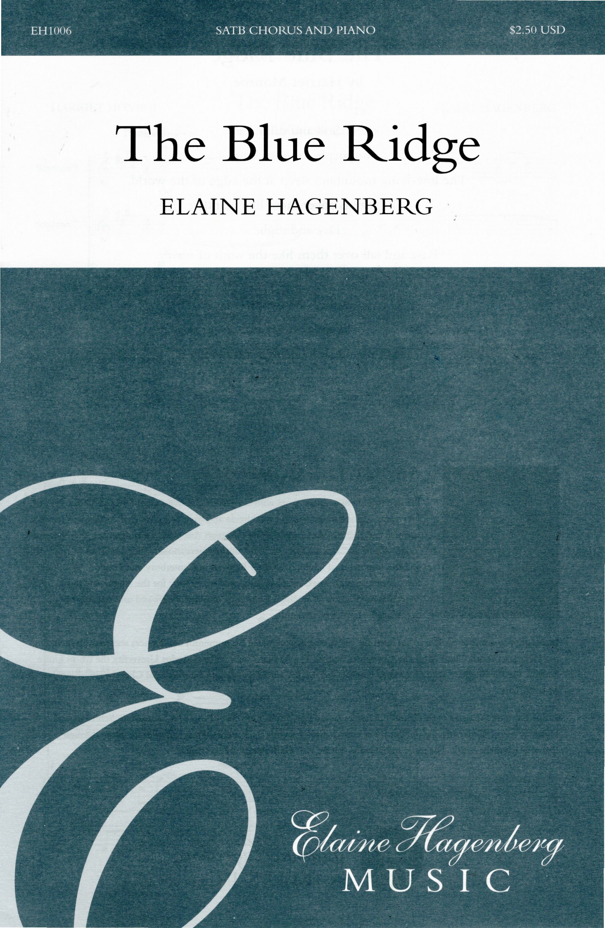 【混聲四部】《The Blue Ridge》