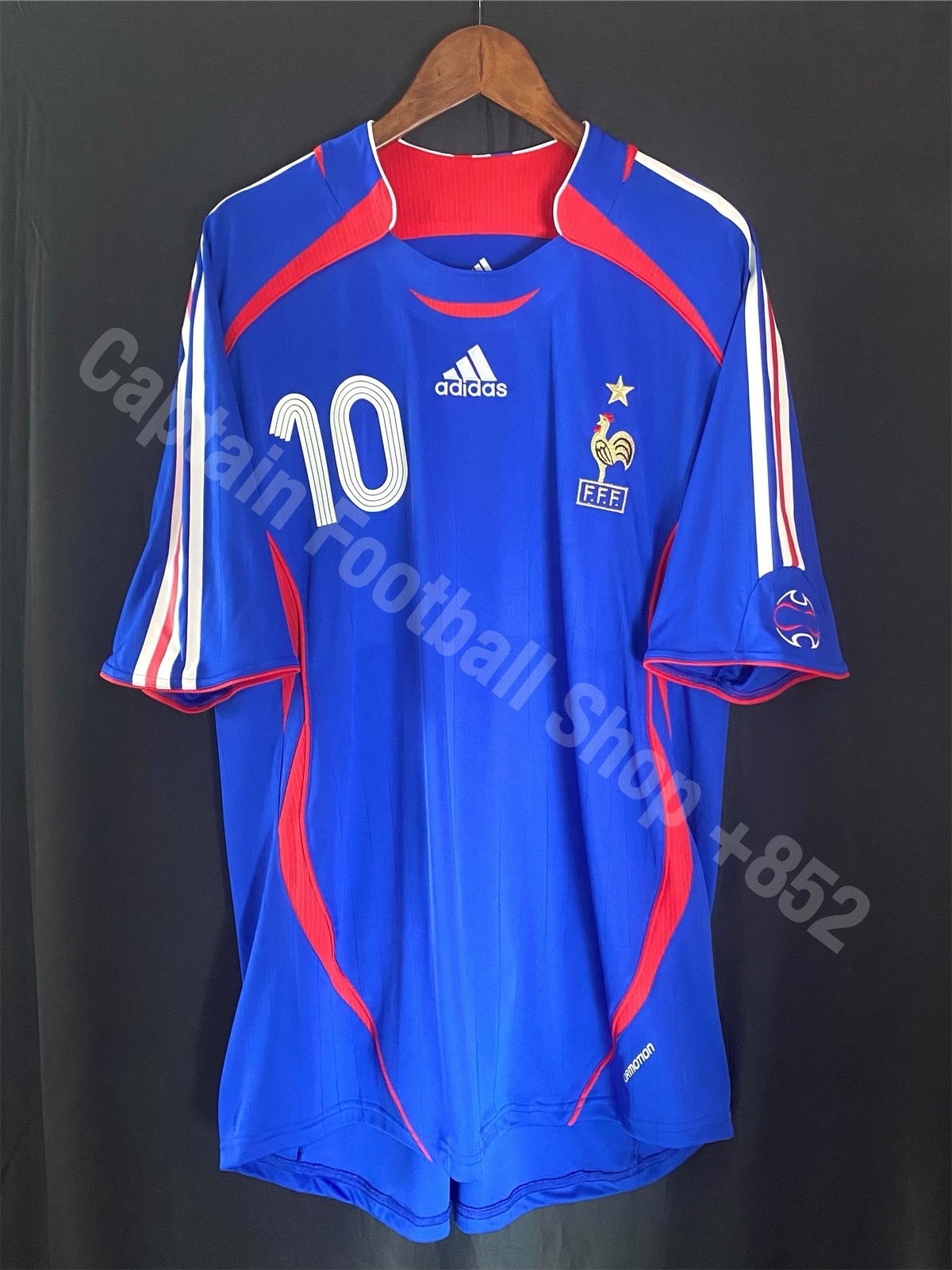 (球員版) 法國 2006 世界杯 Adidas 主場球員版球衣 #10 ZIDANE