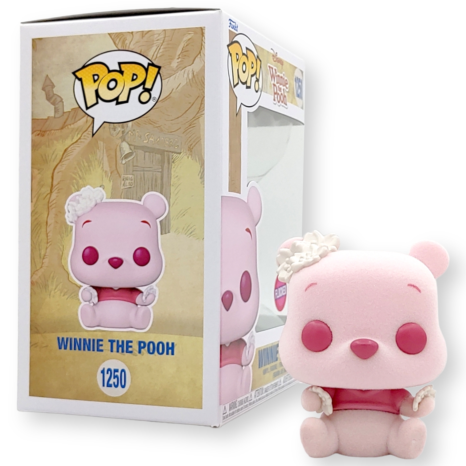 FUNKO<小熊維尼>小熊維尼(櫻花絨毛版)-NO.1250