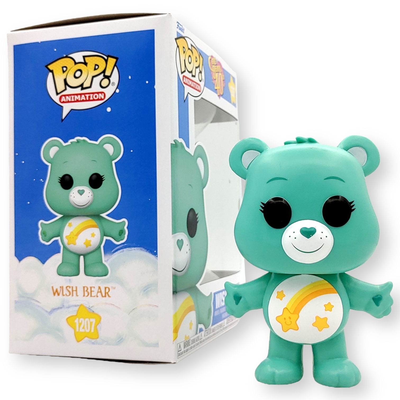 FUNKO POP <Care Bears 40th>Wish Bear(綠色)-No.1207