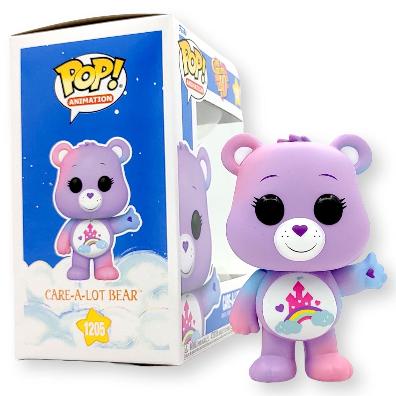 FUNKO POP <Care Bears 40th>Care a lot Bear(紫色)-No.1205