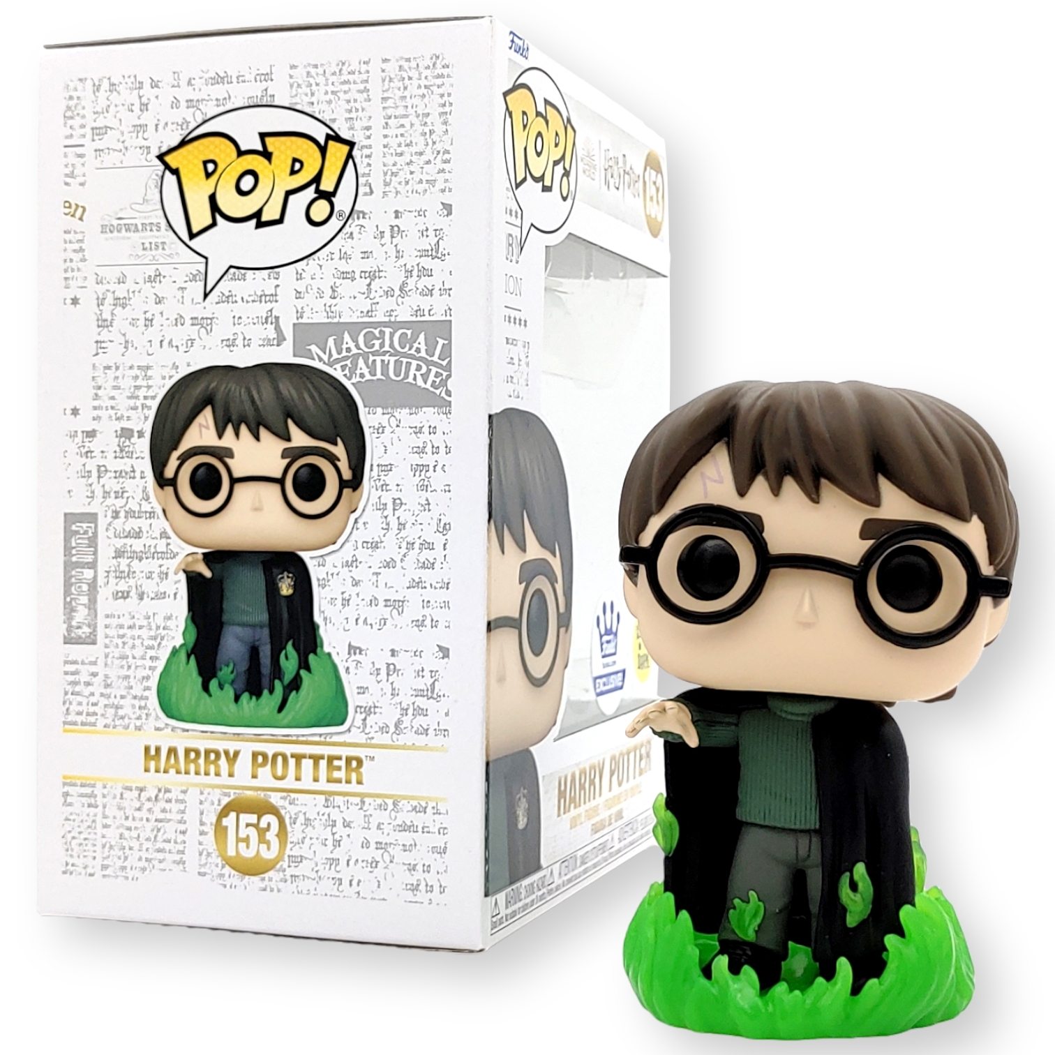 FUNKO POP<哈利波特Harry Potter 20週年>哈利波特_呼嚕粉(夜光版)-NO.153