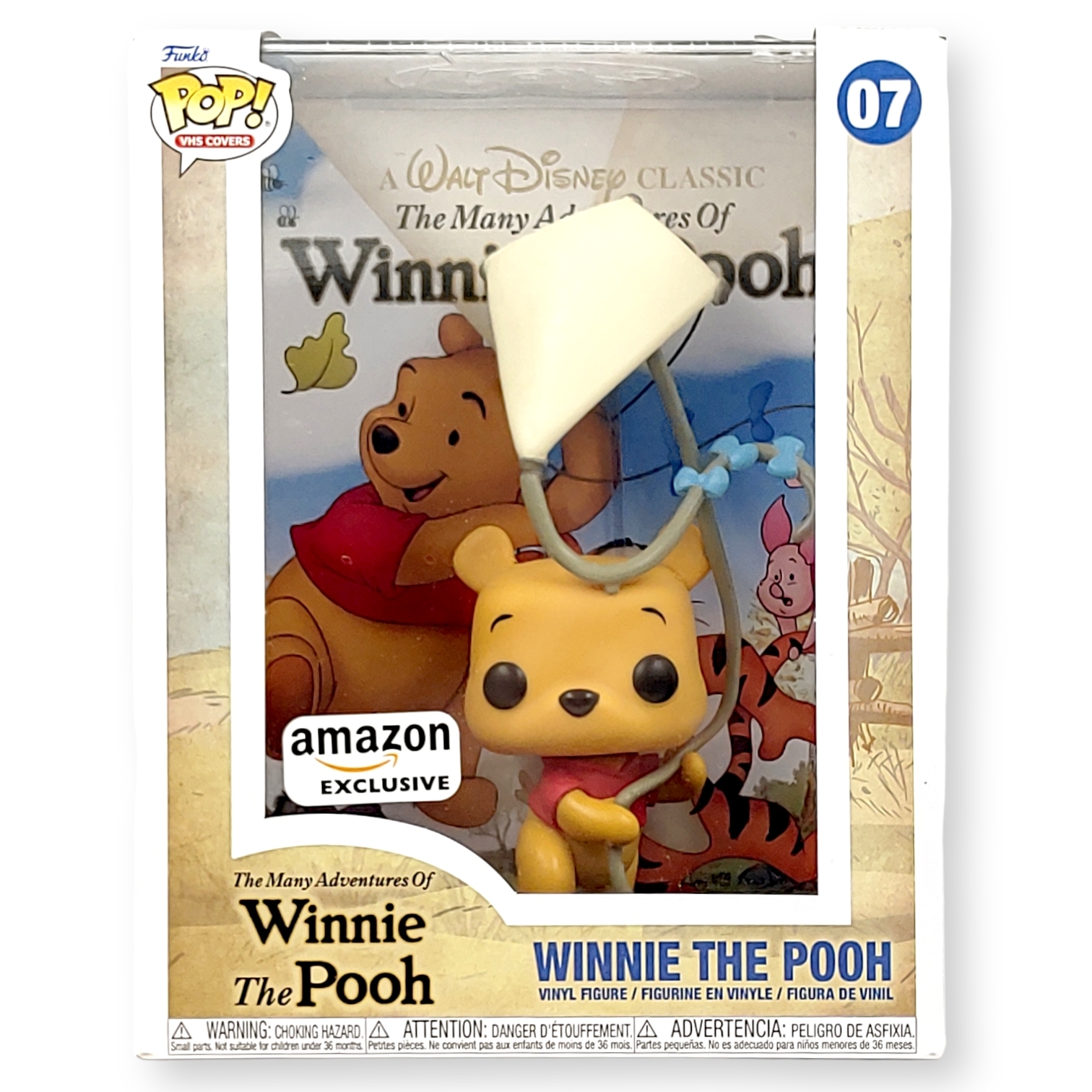 FUNKO<小熊維尼>小熊維尼(放風箏)背景收藏盒-NO.07