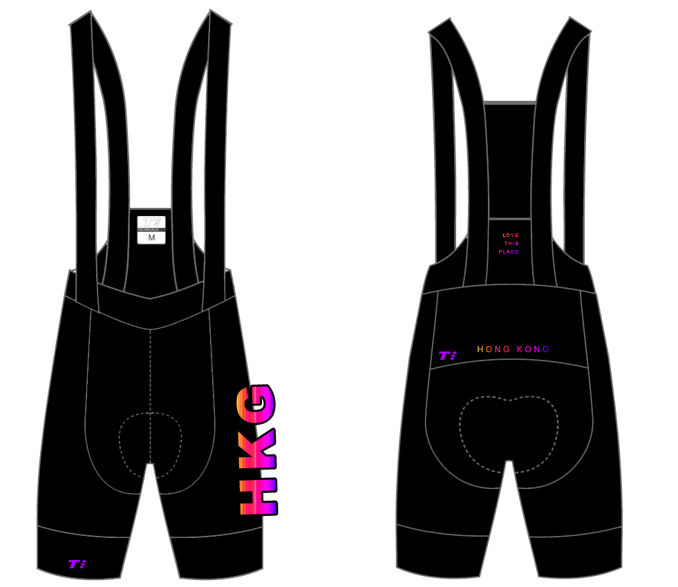 T3 Bibshort HKG Sunset