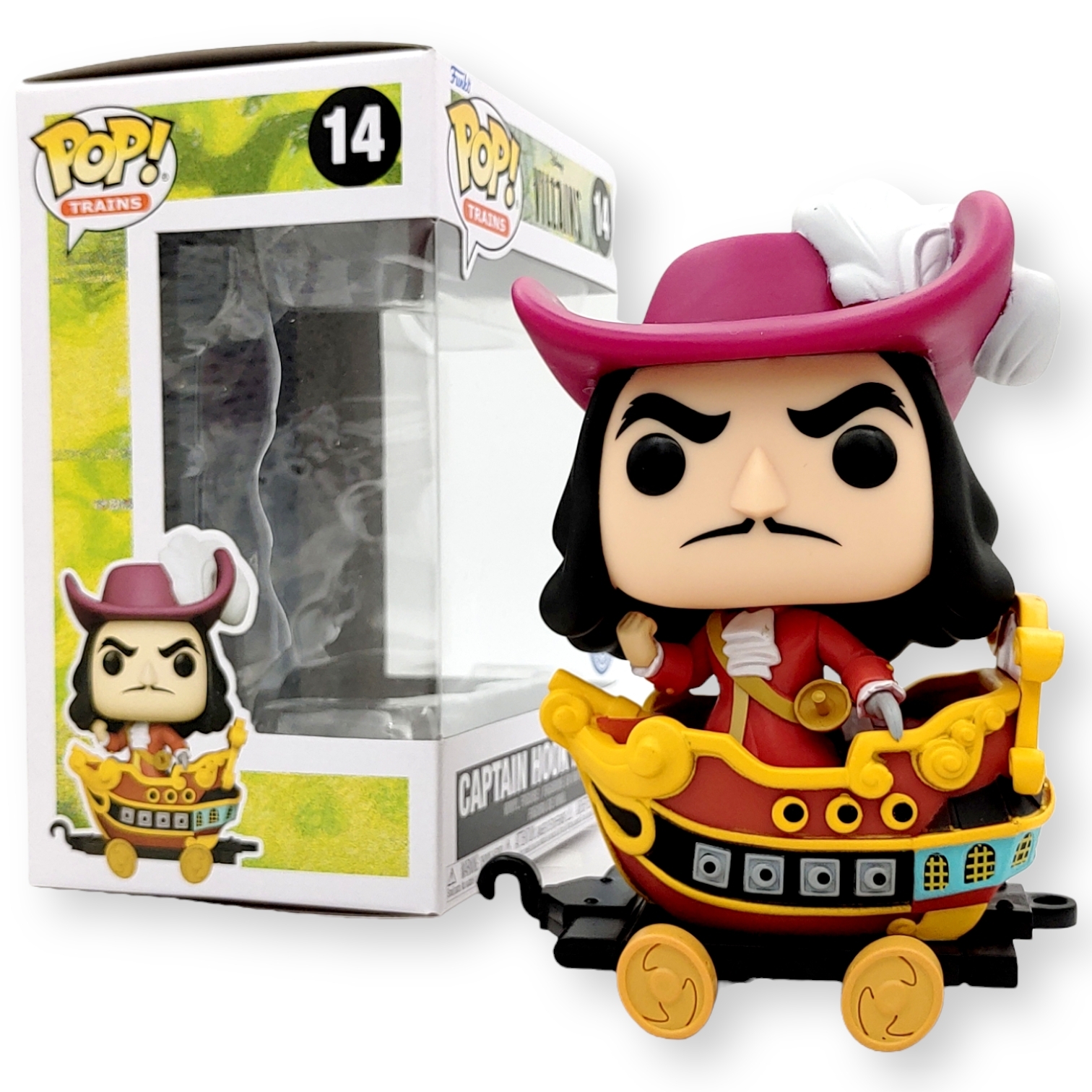 FUNKO POP <Villains反派角色>鐵勾船長(車卡)-No.14