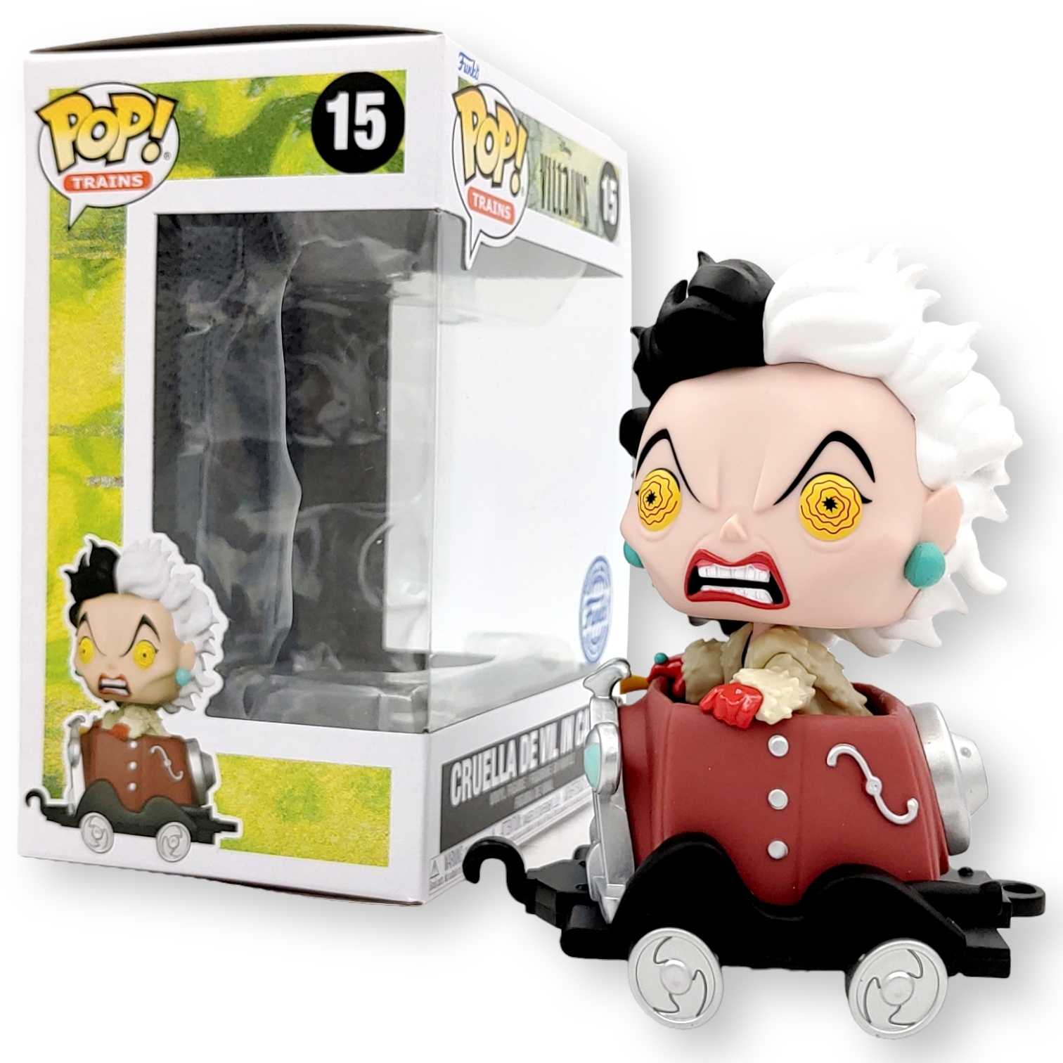 FUNKO POP <Villains反派角色>黑白魔后(車卡)-No.15