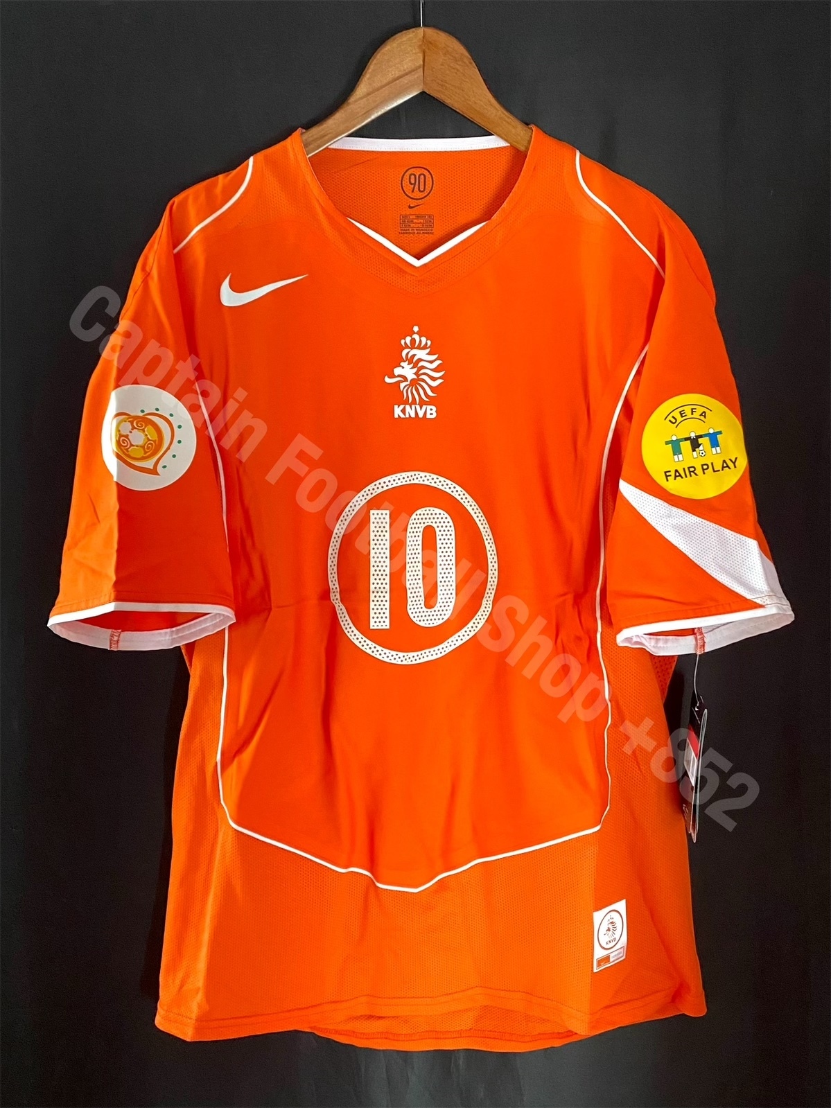 (球員版) 荷蘭 2004 Nike Code 7 盒裝主場球員版球衣