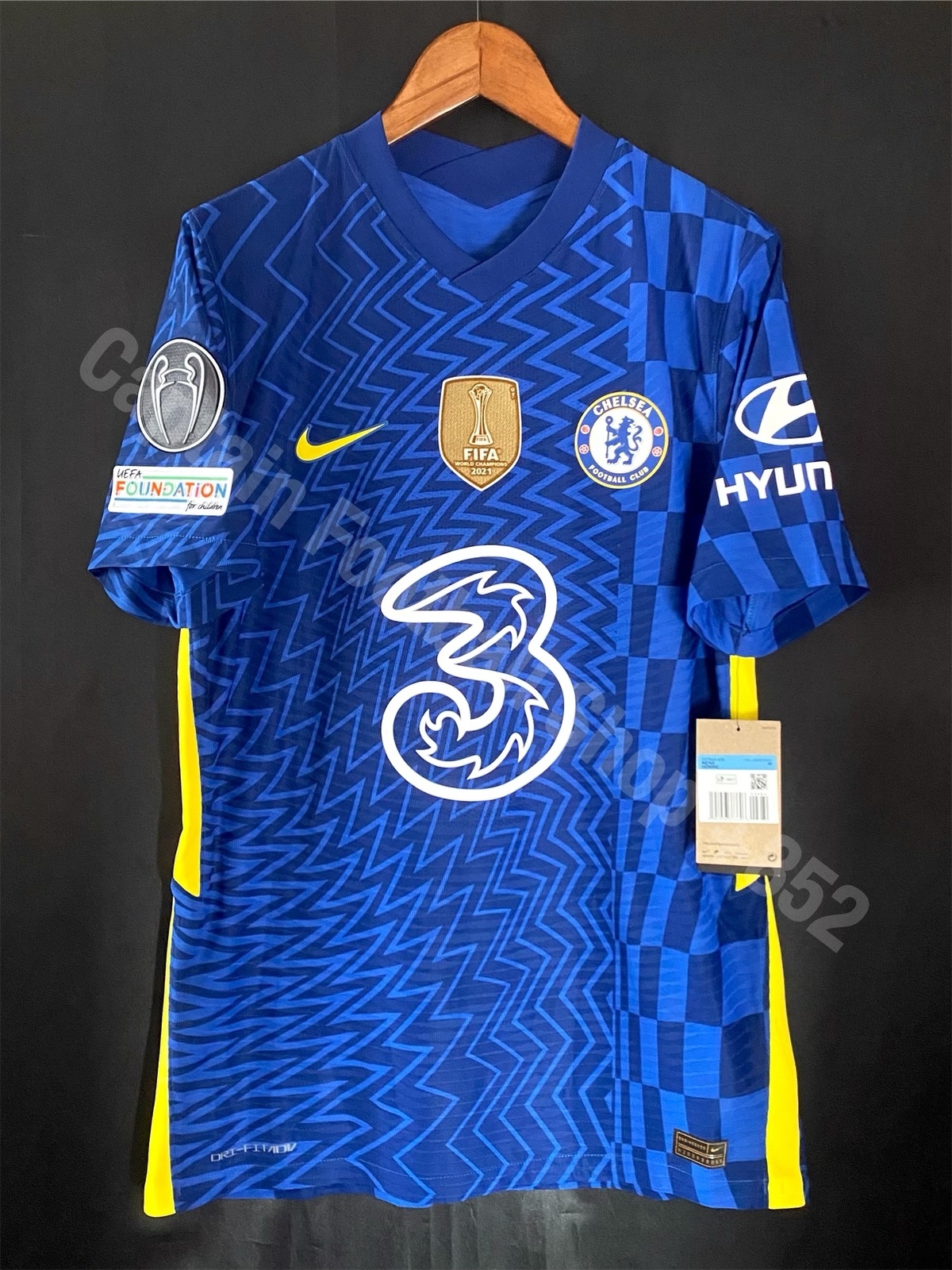 (BNWT) Chelsea 2021-2022 Nike Authentic Player Shirt