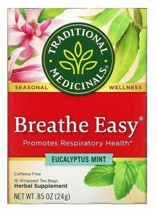 Traditional Medicinals breathe easy (best before 30 Nov 2027)