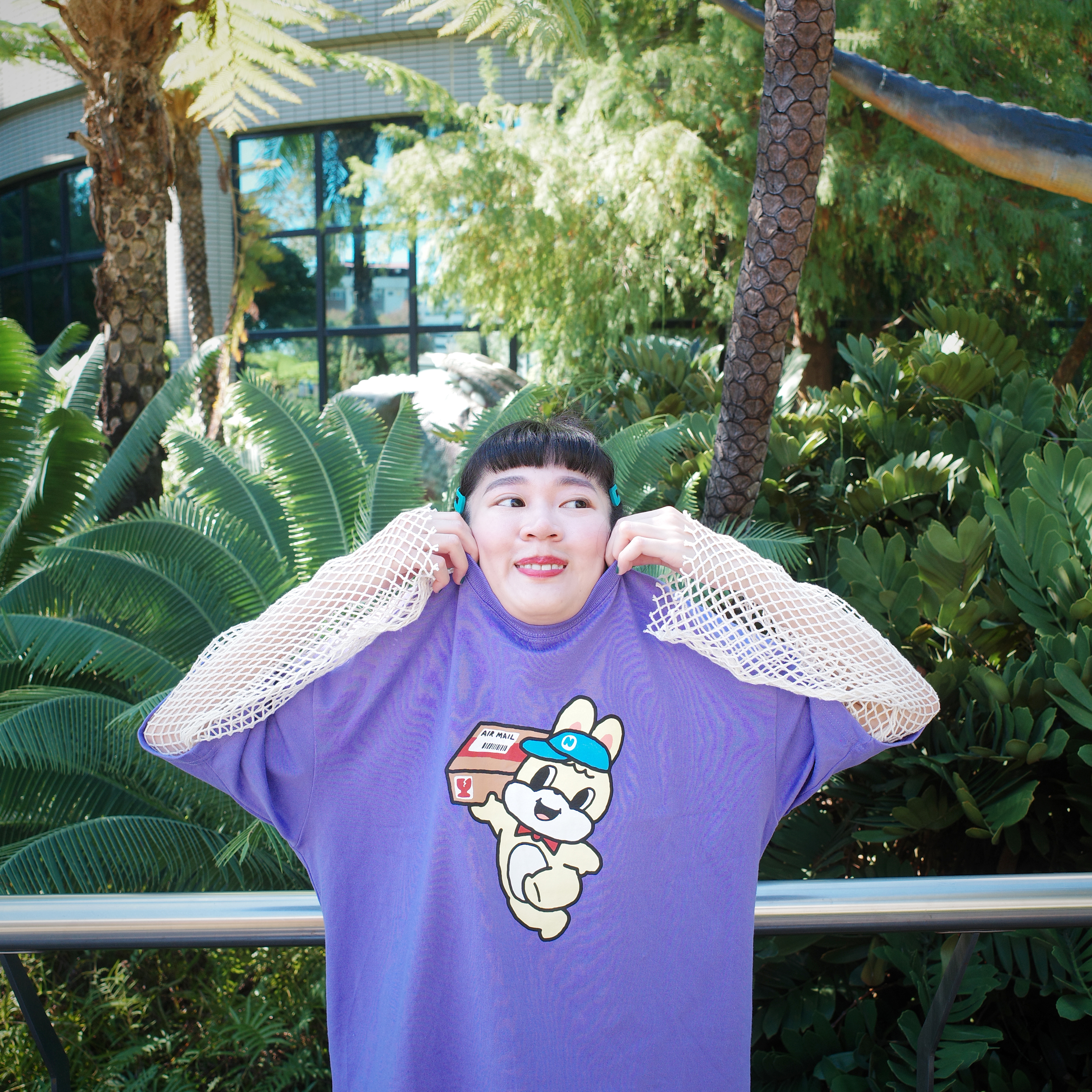 小兔宅急便 質感厚棉tee / 兩色