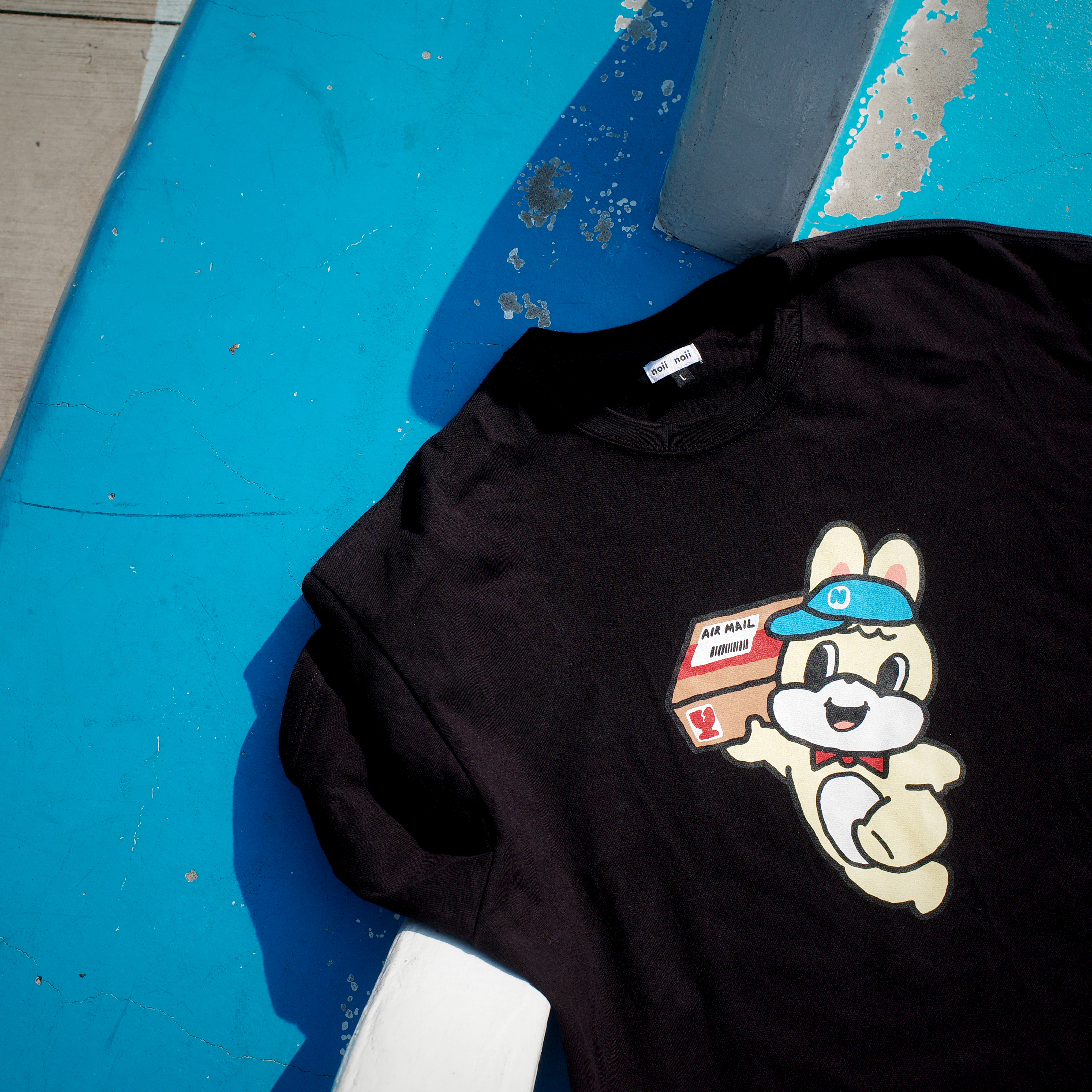 小兔宅急便 質感厚棉tee / 兩色