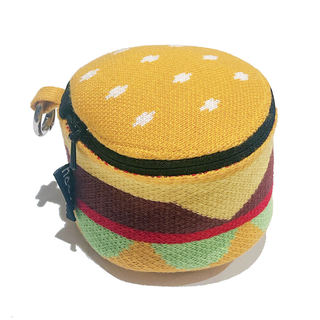 漢堡包便攜式飾物盒