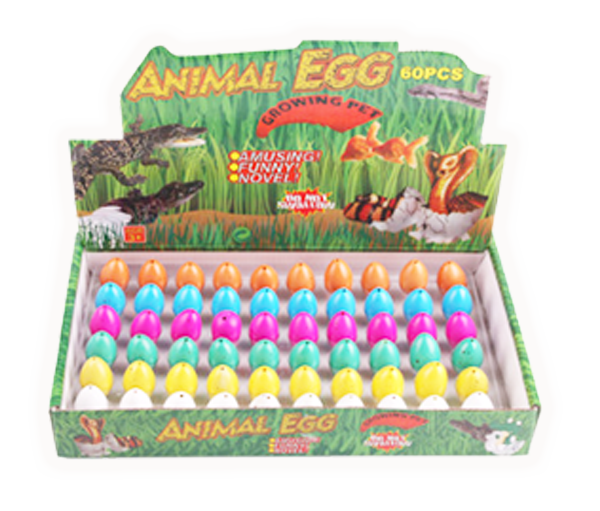 小號恐龍蛋孵化蛋(60PCS)  K0304