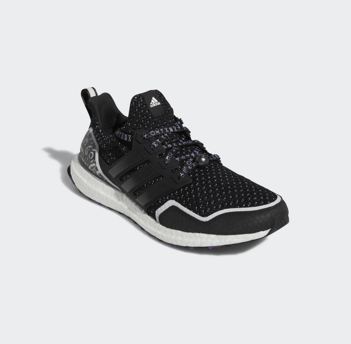 ADIDAS MARVEL 黑豹 X ULTRABOOST 5.0 DNA 男女 慢跑鞋 黑 Dec lu