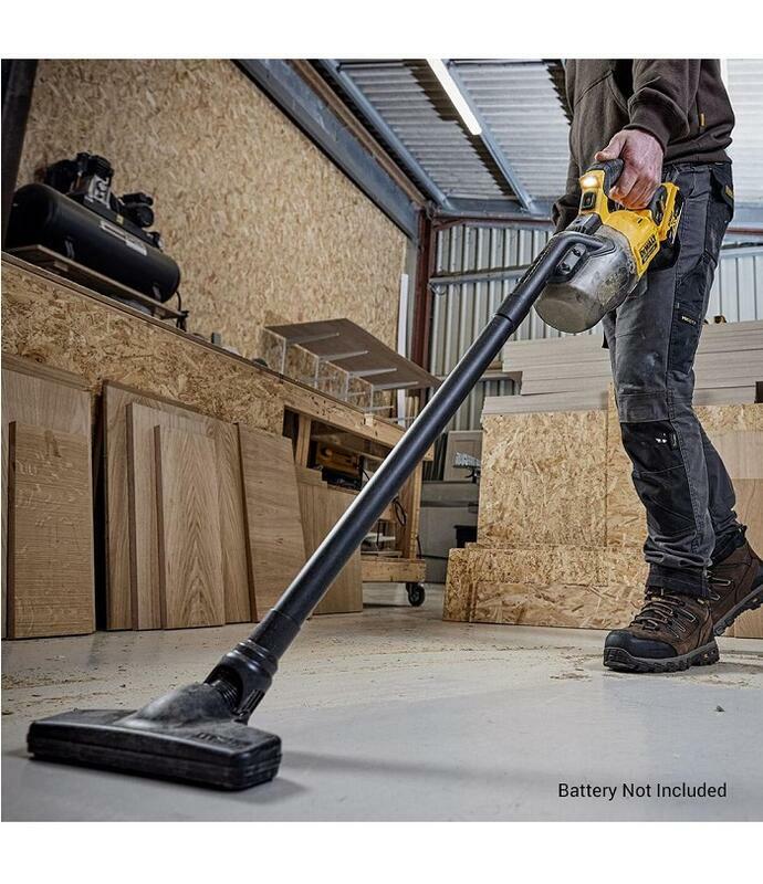 ＊中崙五金【附發票】DEWALT 得偉 20V 手持式鋰電吸塵器 DCV501LN DCV501