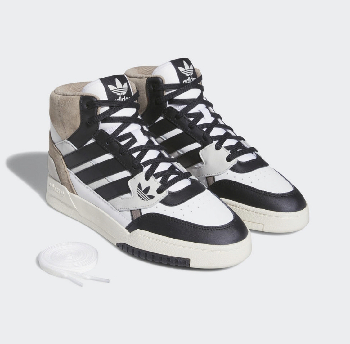 ADIDAS DROP STEP 男 休閒鞋 黑白GV9323 Dec lu