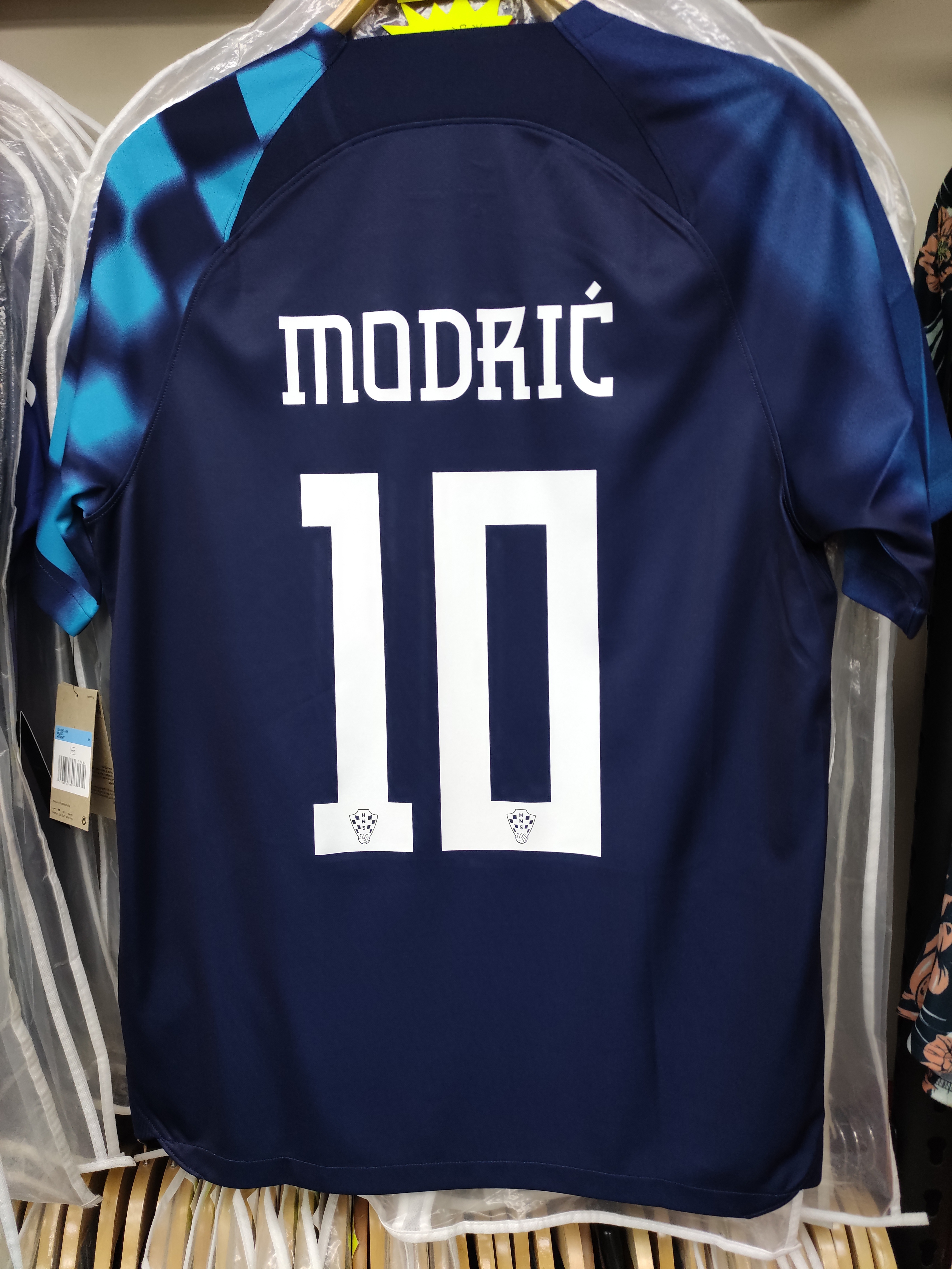 2022世界杯克羅地亞國家隊作客摩迪球迷版球衣