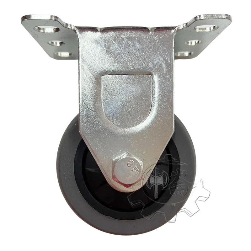 ＊中崙五金【附發票】DAB 3吋平面(固定/活動/煞車) TPR導電輪 儀器輪 靜音輪 輪子 防靜電輪