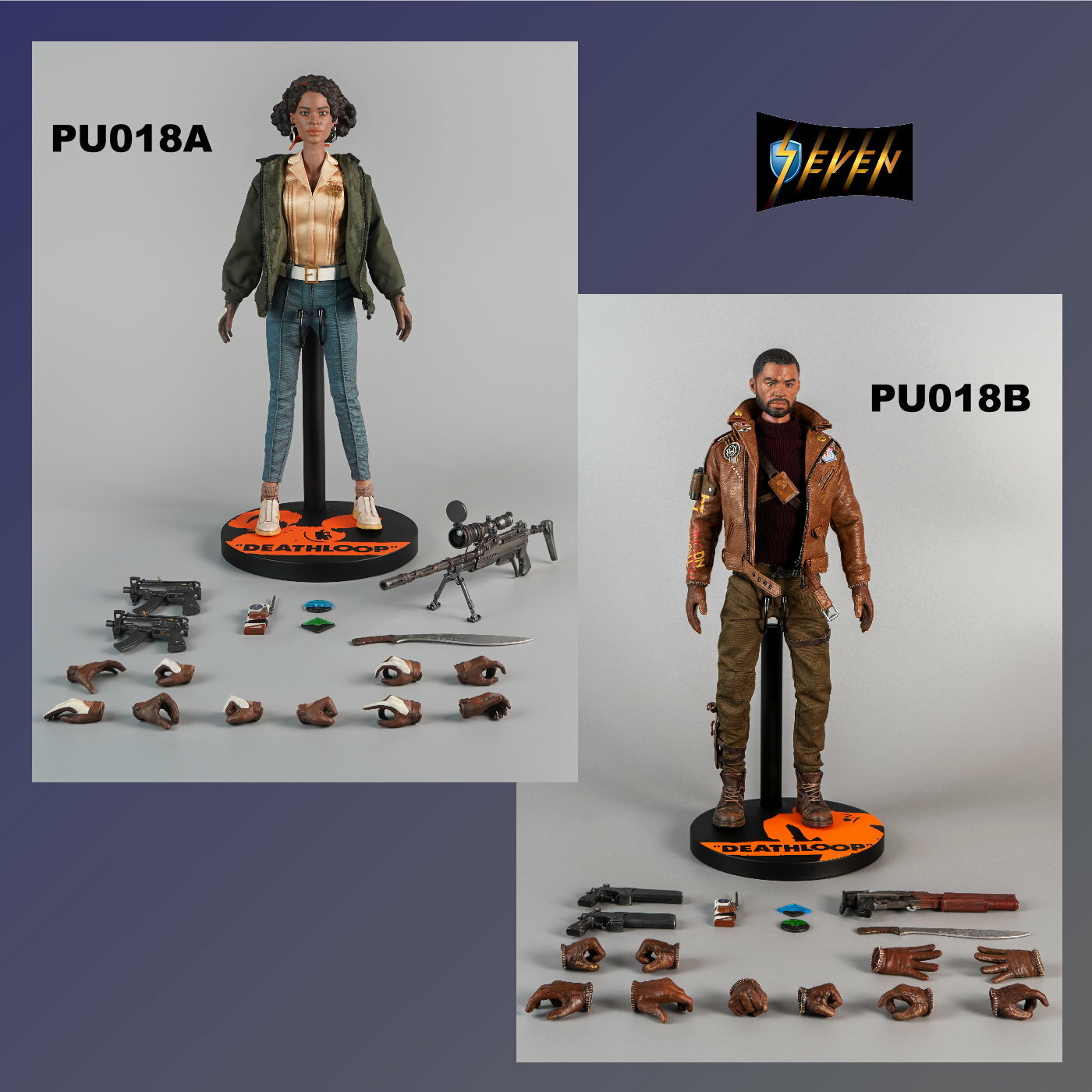 PureArts x 貝塞斯達的死亡循環：1/6 朱莉安娜布萊克和柯爾特(自選)