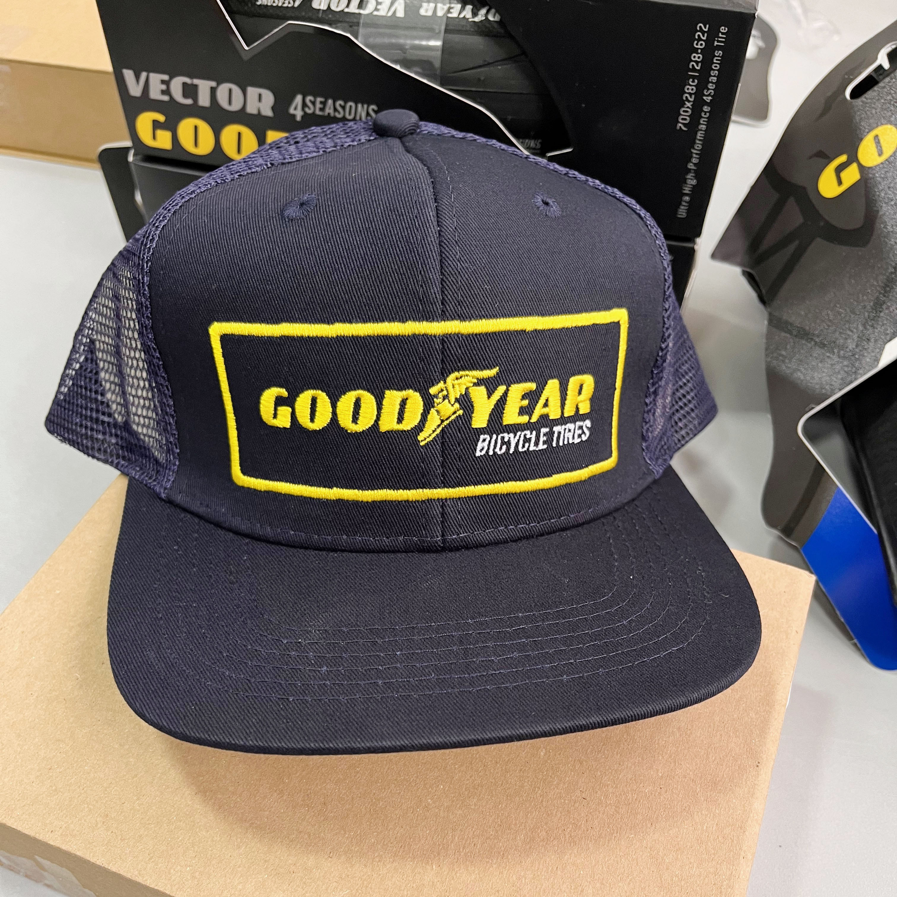 Goodyear Flat Bill Trucker cap