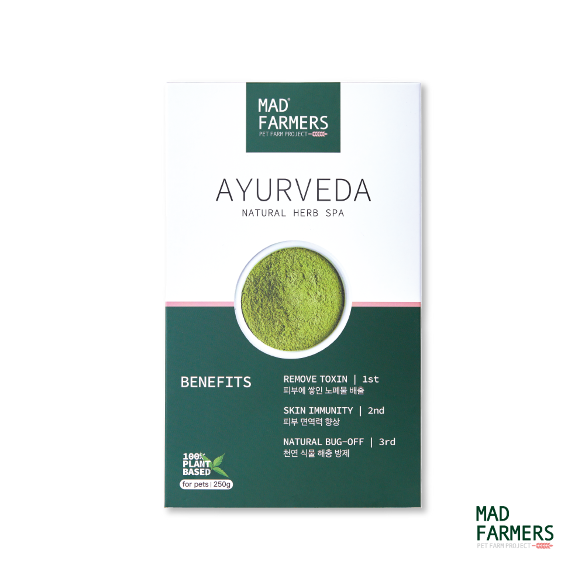 Mad Farmers SPA Ayurveda Herb SPA 250g( Box)