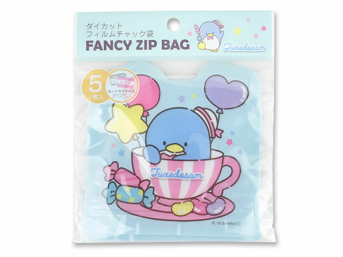 夾鏈收納袋/山姆企鵝 13x0.2x13cm 5入