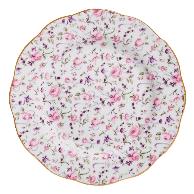 Royal Albert Rose Confetti Vintage Side Plate 20cm