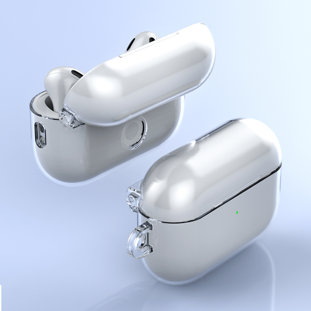 araree Nu:kin 韓國製 亮麗透明 硬身抗黃殼  - AirPods Pro 2