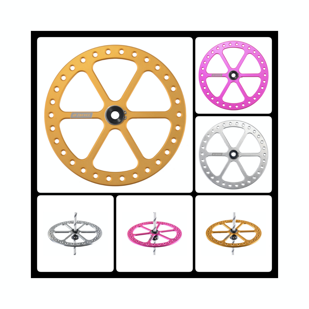 ▲2bFREE 鋁製導潛繩底盤 深度底盤