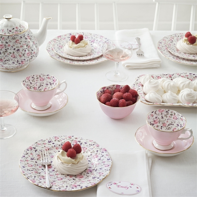 Royal Albert Rose Confetti 3 Piece Set
