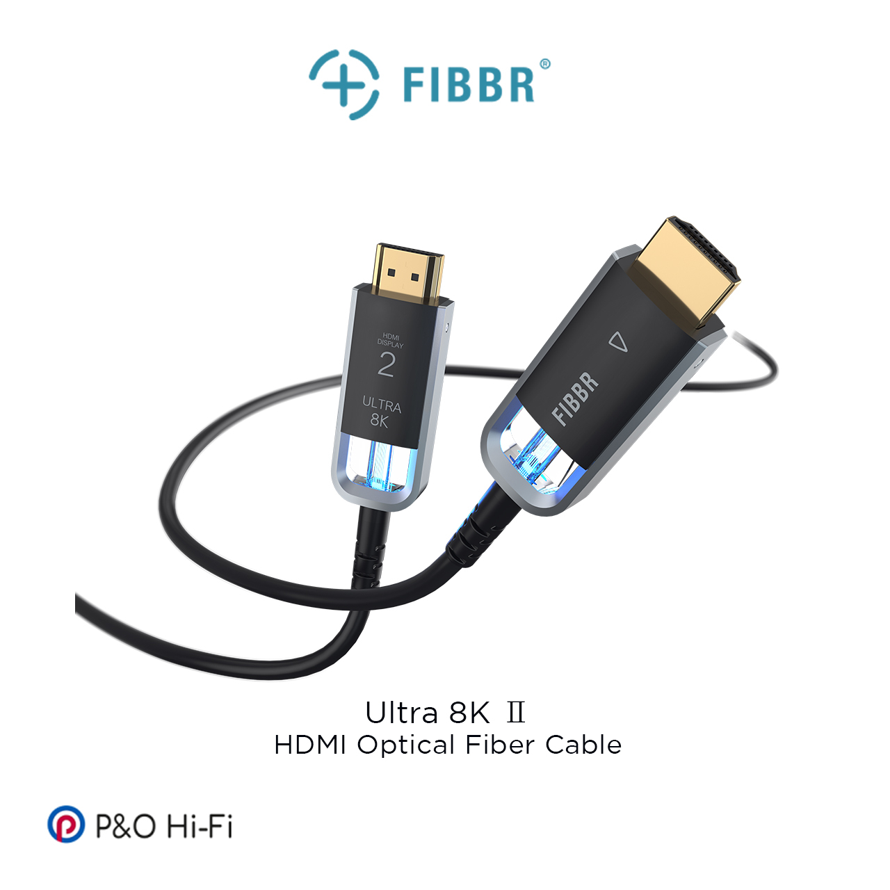 FIBBR Ultra 8K Ⅱ 旗艦級 HDMI 光纖線