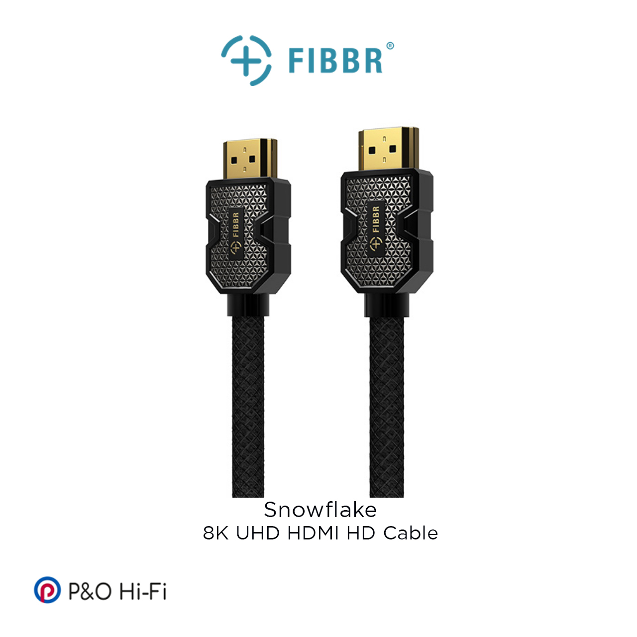 FIBBR Snowflake 8K UHD HDMI 銅線