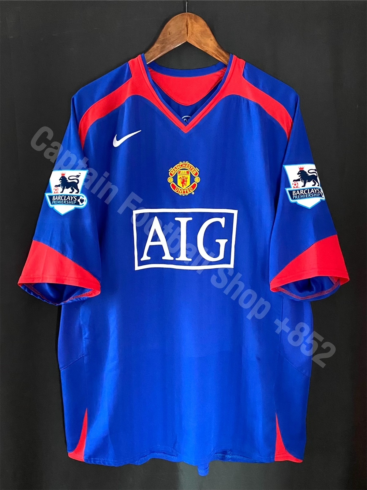 曼聯 2006-2007 Nike AIG 二客球衣 #7 RONALDO