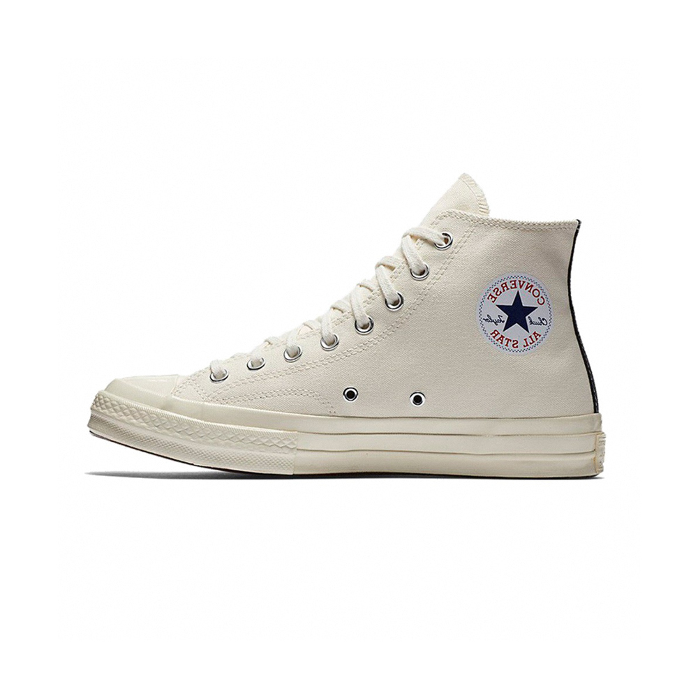 Converse X CDG Play Chuck 70 White 愛心 米白 150205C