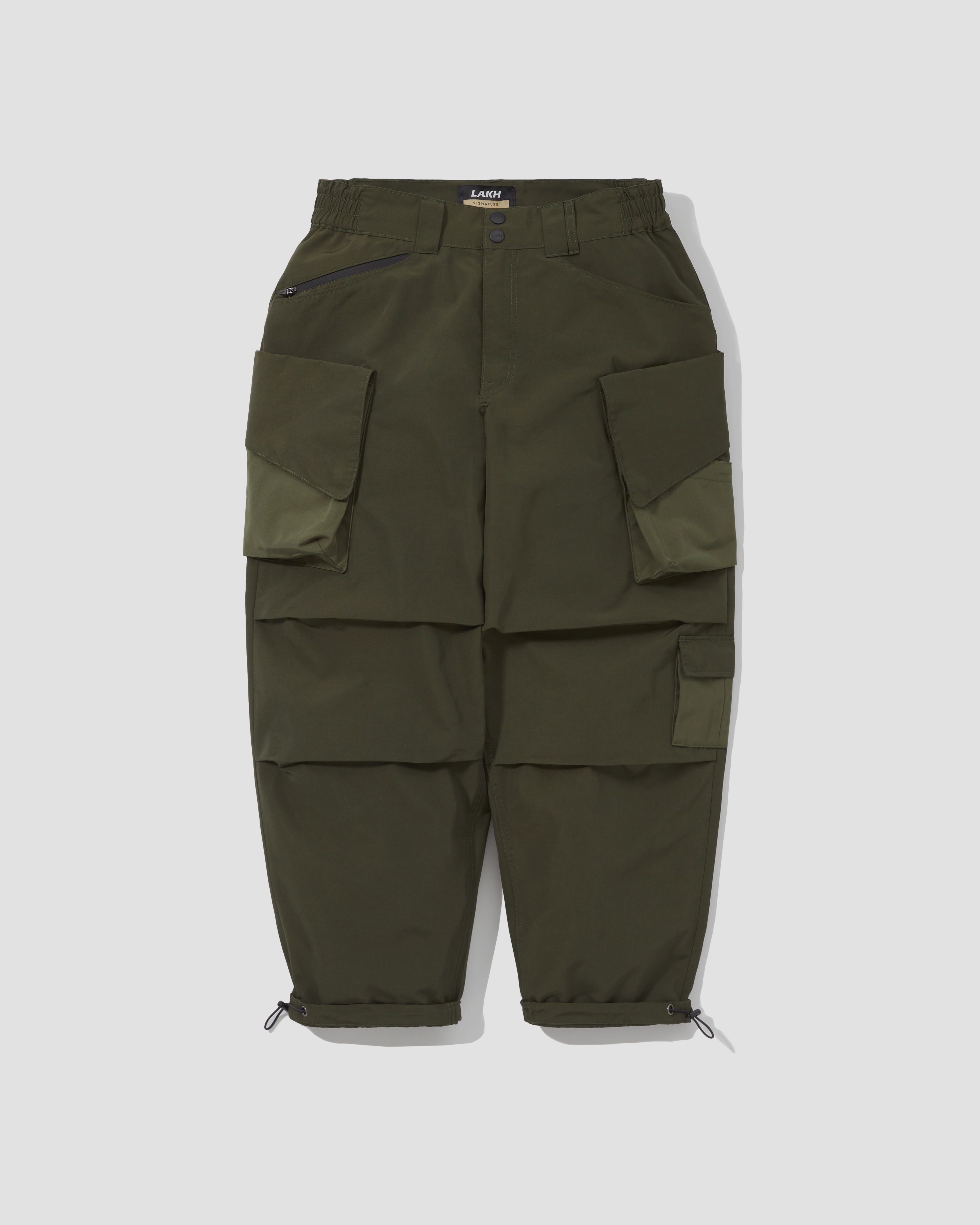 [現貨] LAKH Supply FW22 Slanted Pockets Cargo Pants - Nylon Olive
