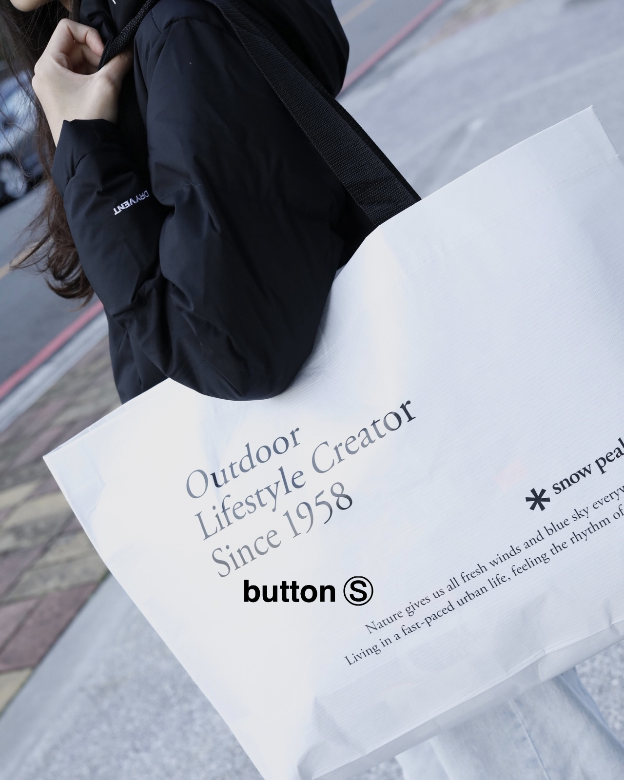 【現貨】snow peak 購物袋 『 大款 』