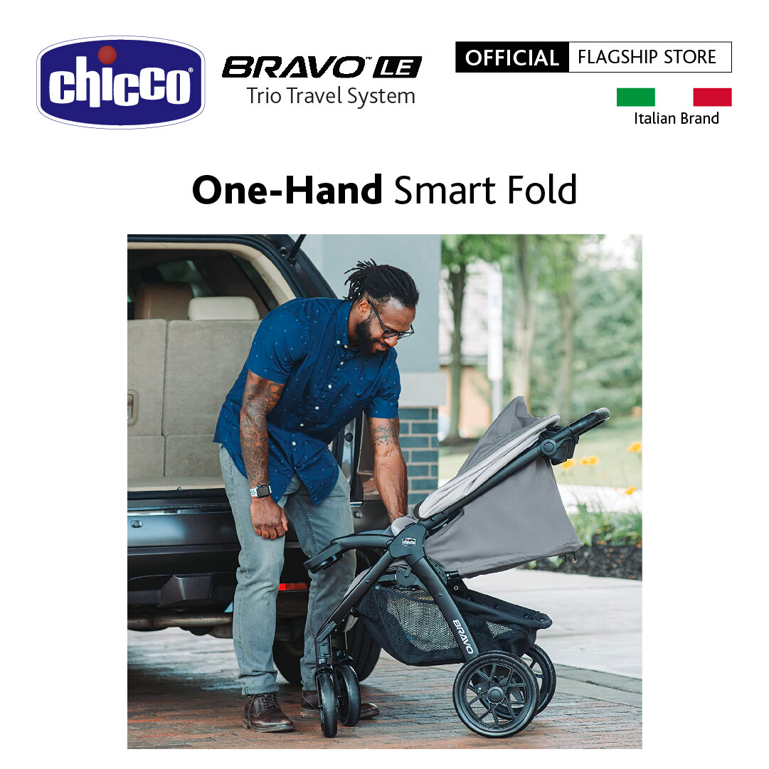 Chicco Bravo LE Trio Travel System Baby Stroller