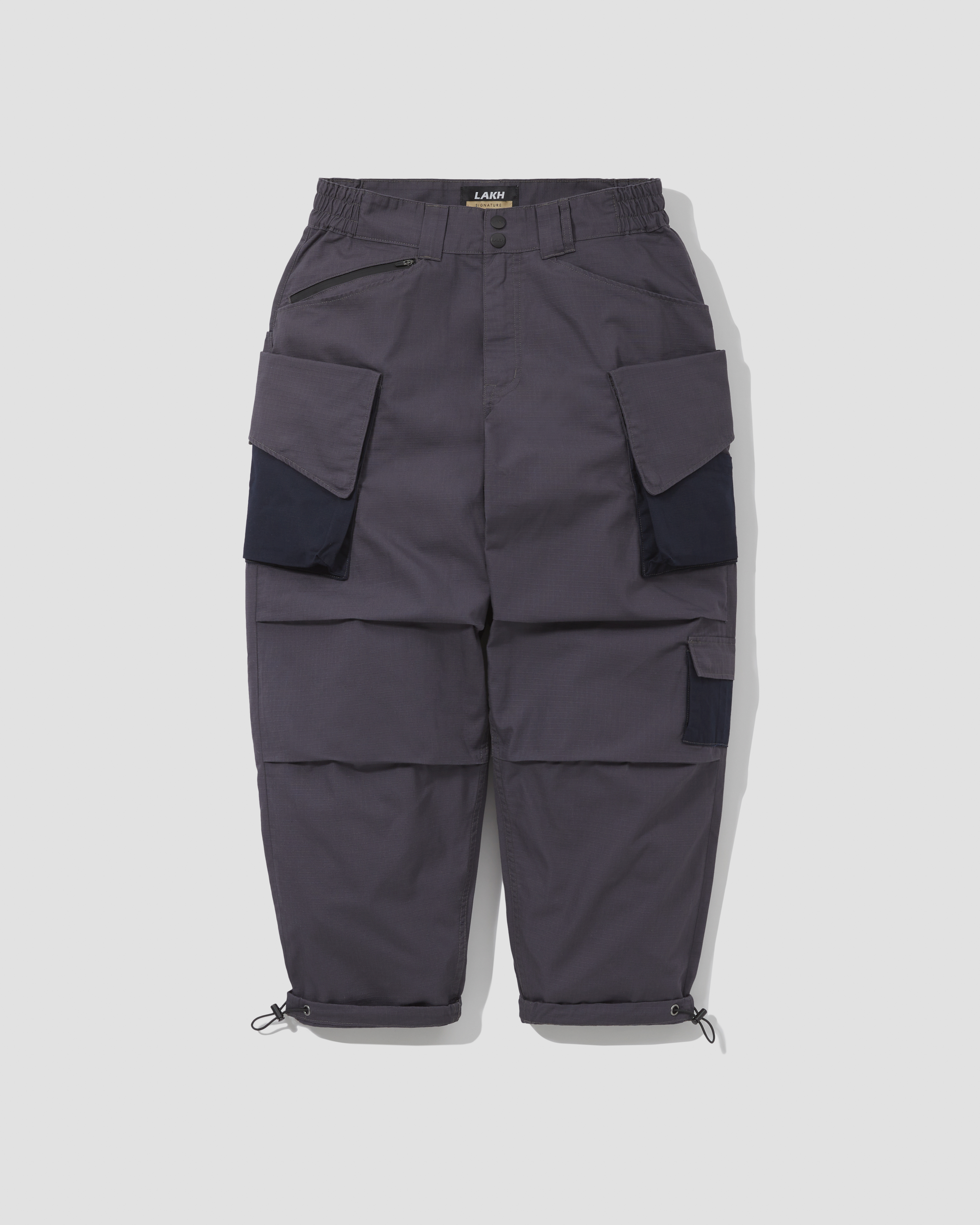 [現貨] LAKH Supply FW22 Slanted Pockets Cargo Pants - Nylon Grey