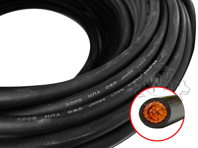 ＊中崙五金【附發票】足量22平方電焊線 ( 20米/30米/50米/100米) 電焊機用 另有5米/10米/15米賣場