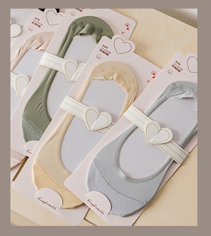 網眼船型隱形襪 五色