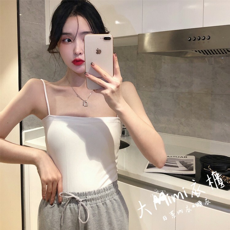 刷毛細肩小可愛(無罩杯