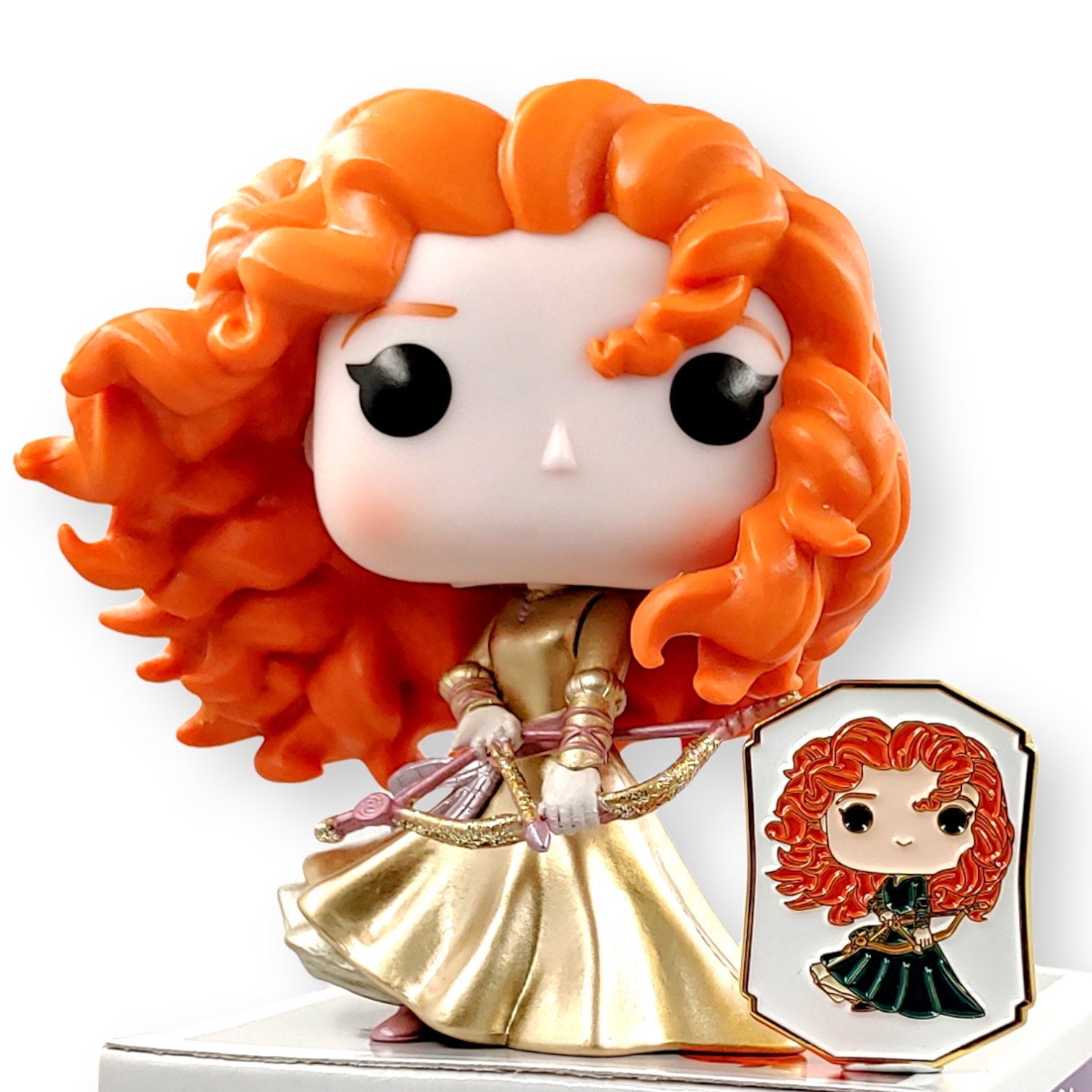 FUNKO POP終極公主<勇敢傳說>梅莉達公主(金鑽版連襟章)-No.324