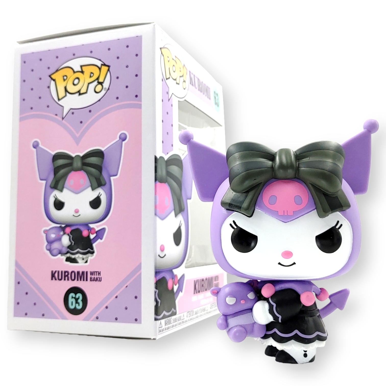 FUNKO POP <KUROMI>可羅米與巴庫 -No.63