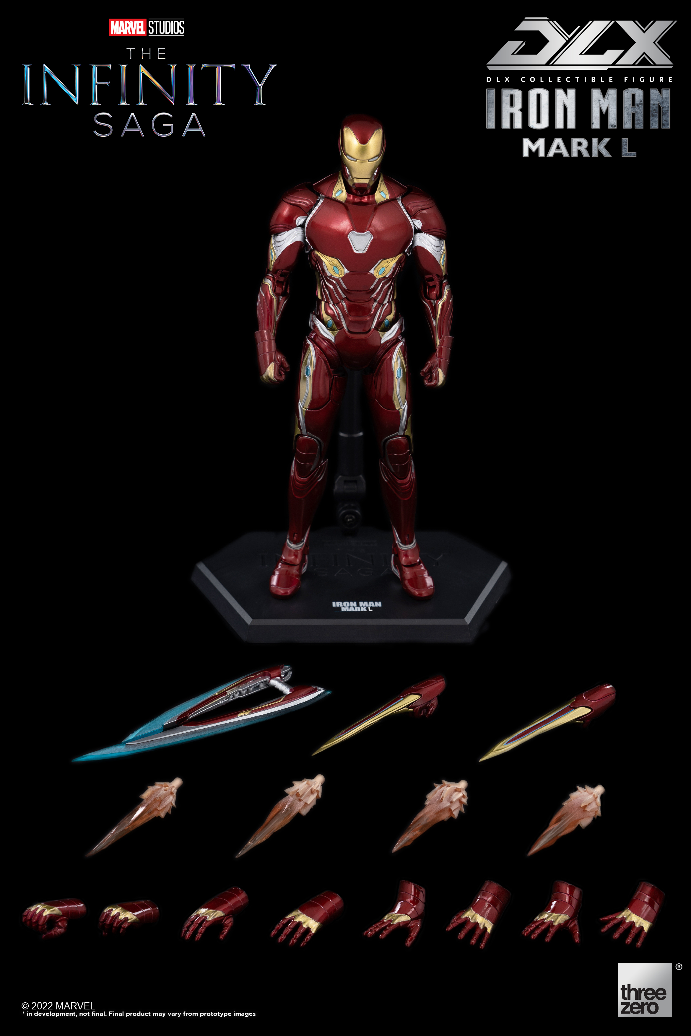 Threezero : The Infinity Saga – DLX Iron Man Mark 50