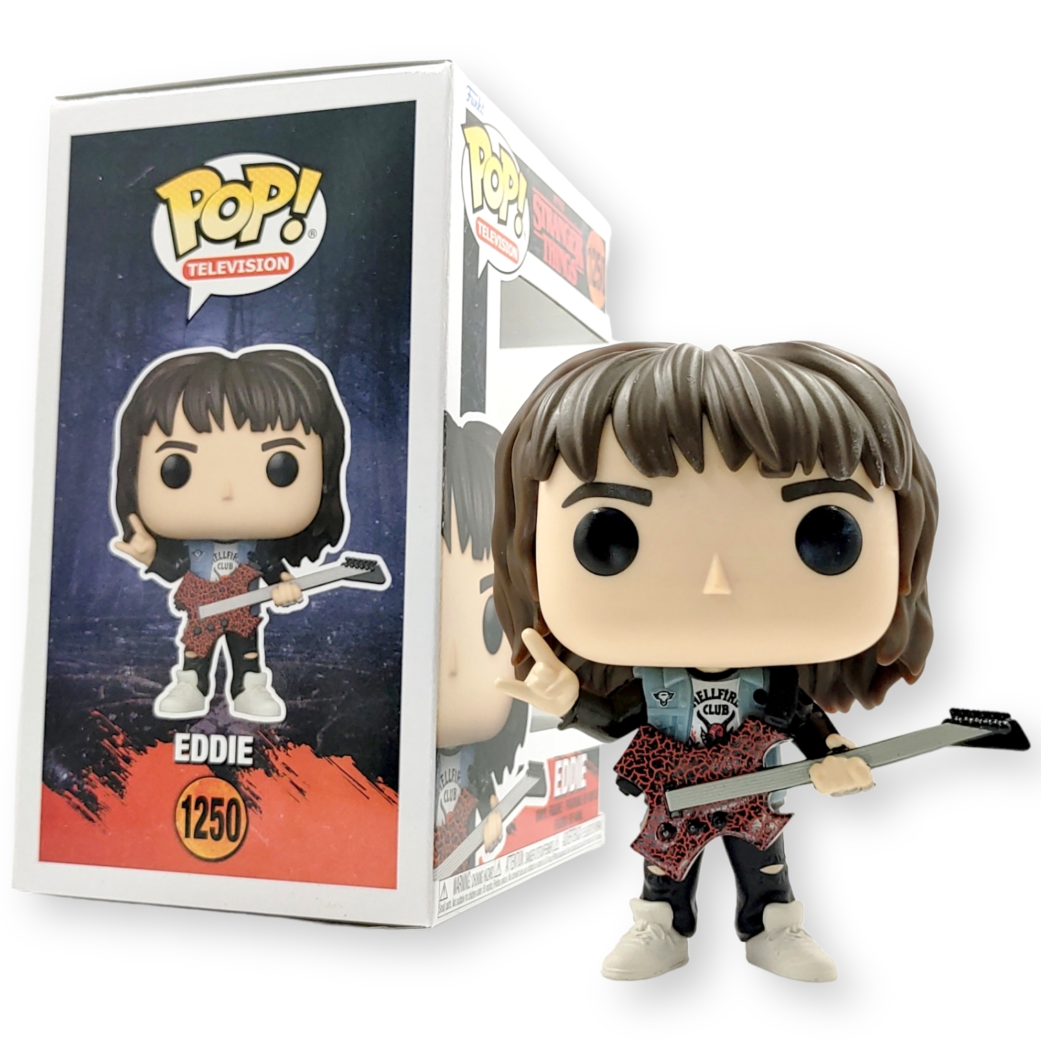 FUNKO POP<怪奇物語4>EDDIE(彈結他)-NO.1250