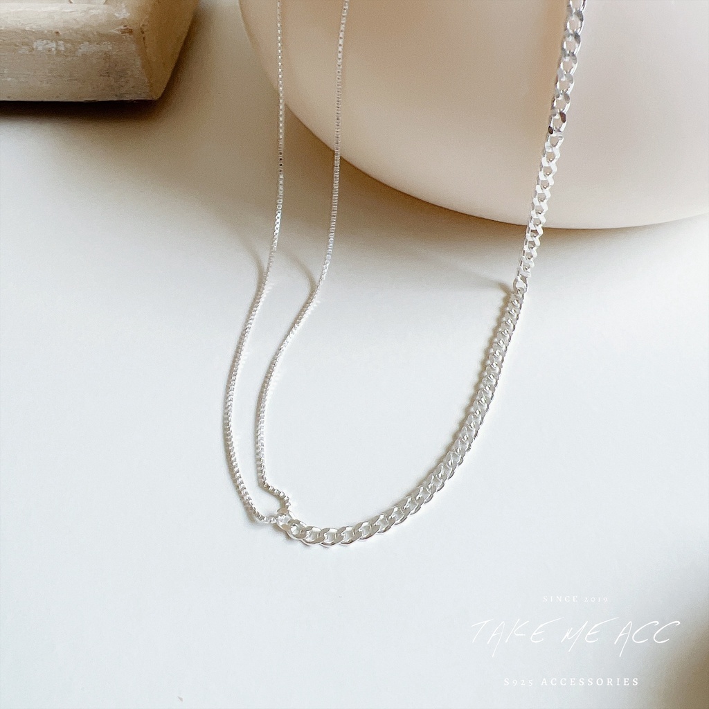 超美的簡約設計款｜純銀項鍊